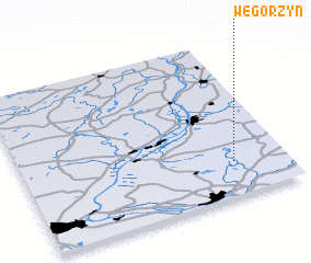 3d view of Węgorzyn