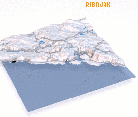 3d view of Ribnjak
