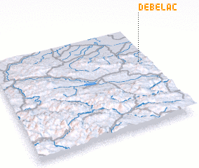 3d view of Debelac