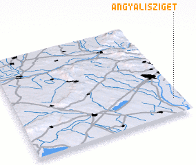 3d view of Angyalisziget