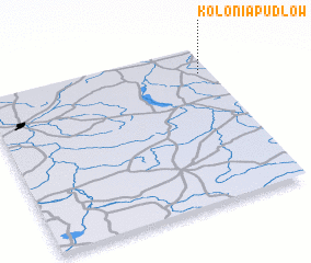 3d view of Kolonia Pudłów