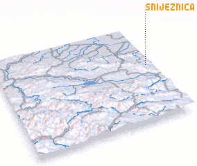 3d view of Sniježnica