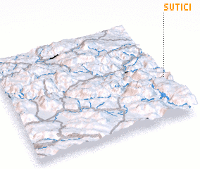 3d view of Šutići