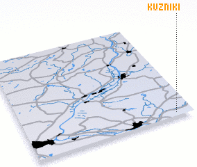 3d view of Kuźniki