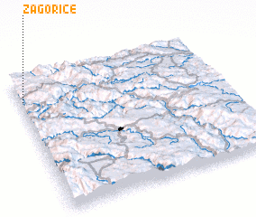 3d view of Zagorice