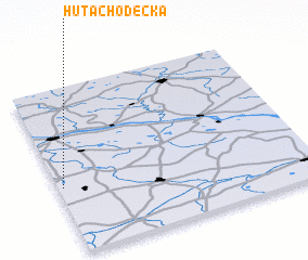 3d view of Huta Chodecka