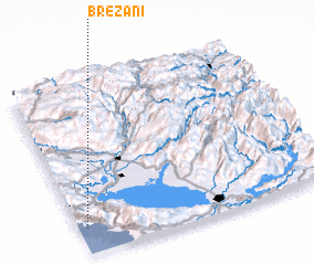 3d view of Brežani