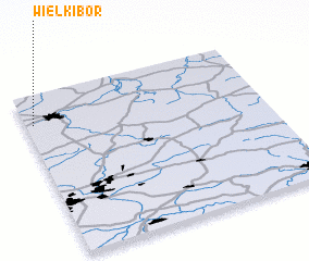 3d view of Wielki Bór