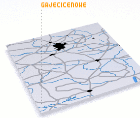 3d view of Gajęcice Nowe