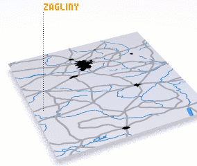 3d view of Żagliny