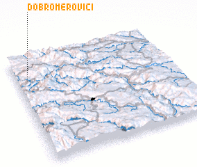 3d view of Dobromerovići