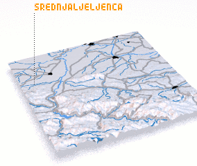 3d view of Srednja Ljeljenča