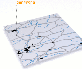 3d view of Poczesna