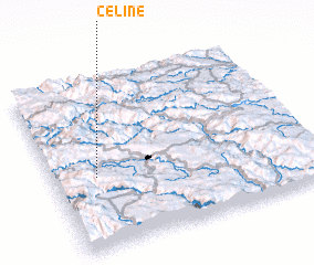 3d view of Čeline