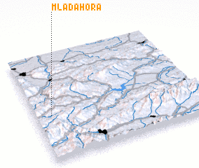 3d view of Młada Hora