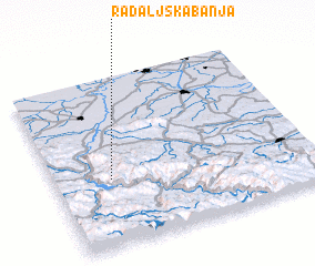 3d view of Radaljska Banja