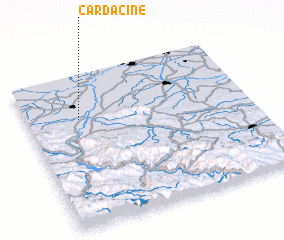 3d view of Čardačine