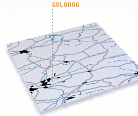 3d view of Gołonóg