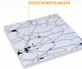 3d view of Kuźnica Świętojańska