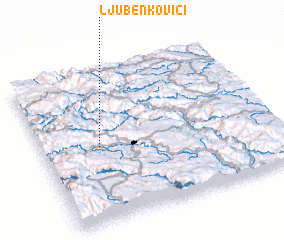 3d view of Ljubenkovići