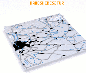 3d view of Rákoskeresztúr