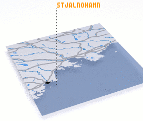 3d view of Stjälnöhamn