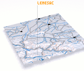 3d view of Lemešac