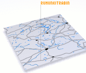 3d view of Rumunki Trąbin