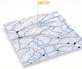 3d view of Riečky