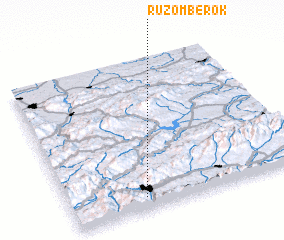 3d view of Ružomberok