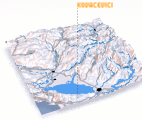 3d view of Kovačevići