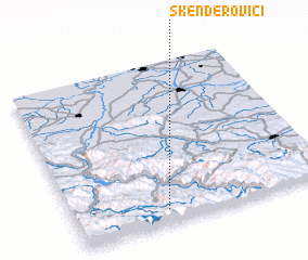 3d view of Skenderovići