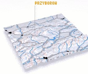 3d view of Przyborów