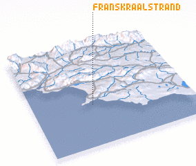 3d view of Franskraalstrand