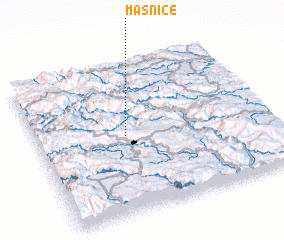 3d view of Masnice