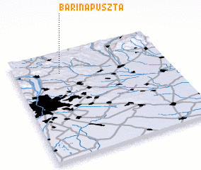 3d view of Barinapuszta