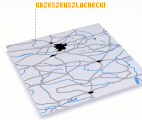 3d view of Krzeszew Szlachecki