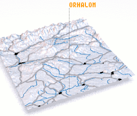 3d view of Őrhalom