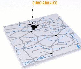 3d view of Chocianowice