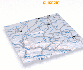 3d view of Gligorići