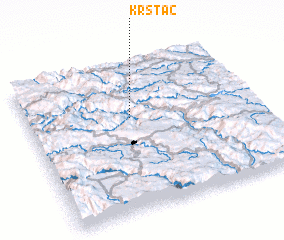 3d view of Krstac