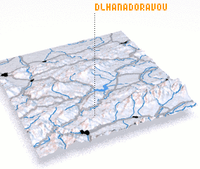 3d view of Dlhá nad Oravou