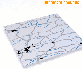 3d view of Kuźnica Błędowska