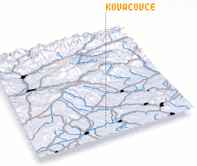 3d view of Kováčovce