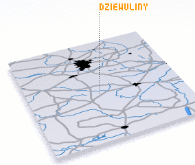 3d view of Dziewuliny