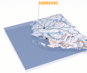 3d view of Dërmënas