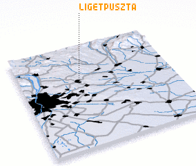 3d view of Ligetpuszta