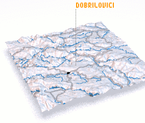 3d view of Dobrilovići