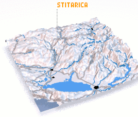 3d view of Štitarica