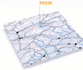 3d view of Piesok